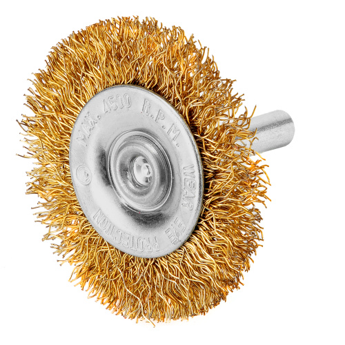 Набор щеток для дрели, 3 шт, 1 плоская, 50 мм, 2 "чашки", 25-50 мм, со шпильками Matrix по ценам производителя в Уфе с доставкой по всей России