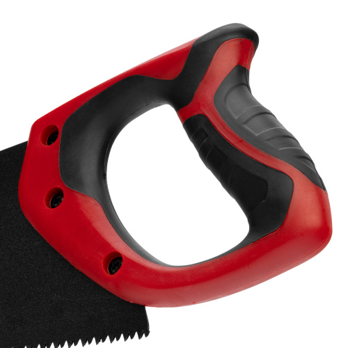 Ножовка по дереву, 500 мм, 7-8 TPI, зуб-3D, каленый зуб, тефлоновое покрытие полотна, двухкомпонентная рукоятка Matrix по ценам производителя в Уфе с доставкой по всей России