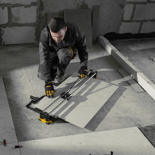 Плиткорез 1000х14мм, цельнометал. напр., каретка на подш., стальная станина, рукоятка-пенал Denzel по ценам производителя в Уфе с доставкой по всей России