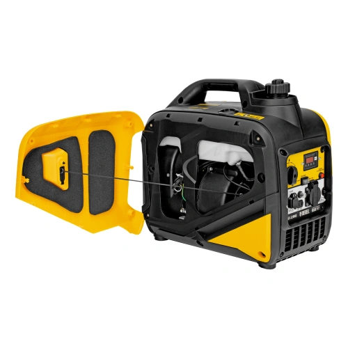 Генератор инверторный GS-2200iS, 2,2 кВт, 230 В, закрытый корпус, ручной старт DENZEL по ценам производителя в Уфе с доставкой по всей России