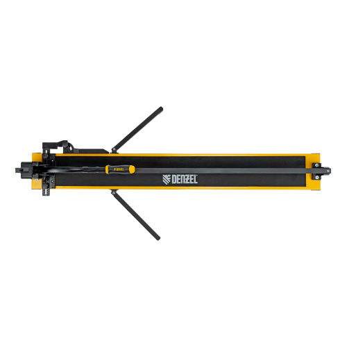 Плиткорез рельсовый 1200х16мм, каретка на подш., стальная станина, усил. рукоятка-пенал Denzel по ценам производителя в Уфе с доставкой по всей России