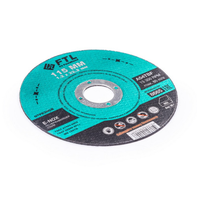 Круг отрезной по нержавеющей стали FTL E-Nox 115 х 1,2 х 22,2 мм A54TBF купить в Москве с доставкой по всей России | ProtosMarket.ru