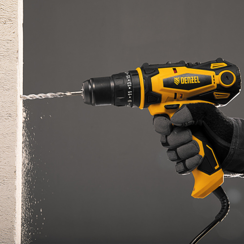 Дрель-шуруповерт сетевая ударная ISD-300-13 Denzel по ценам производителя в Уфе с доставкой по всей России