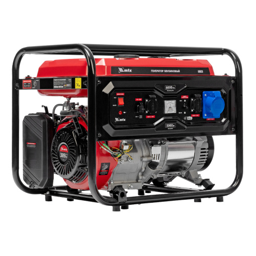 Генератор бензиновый RS-7000, 6 кВт, 230В, ручной стартер MTX по ценам производителя в Уфе с доставкой по всей России