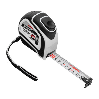 Рулетка Autostop,8 м х 25 мм,двухкомпонентный корпус,автоматическая фиксация,Pro Matrix по ценам производителя в Уфе с доставкой по всей России