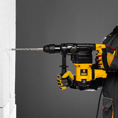 Перфоратор электрический RHV-1050-38-max, SDS-max, 1050 Вт, 10 Дж, 2 плюс 1 режим Denzel по ценам производителя в Уфе с доставкой по всей России