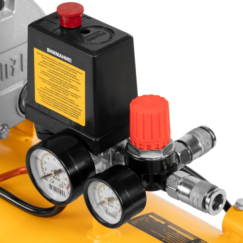 Компрессор воздушный DKV2200/100, Х-PRO 2.2 кВт, 400 л/мин, 100л Denzel по ценам производителя в Уфе с доставкой по всей России