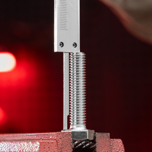 Штангенциркуль, 150 мм, цена деления 0.02 мм, металлический, с глубиномером Matrix по ценам производителя в Уфе с доставкой по всей России