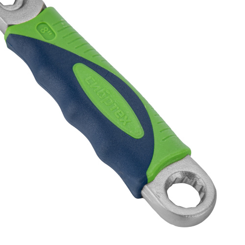 Ключ разводной, 200мм, переставная губка, 2-х комп.рукоятка Сибртех по ценам производителя в Уфе с доставкой по всей России