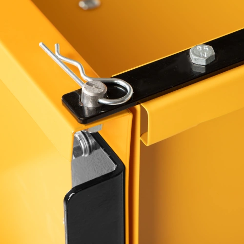 Прицеп для мотоблока TT-500, оцинк., груз. 500 кг, рег. сцепка, колеса 4.00-10, в упаковке Denzel по ценам производителя в Уфе с доставкой по всей России