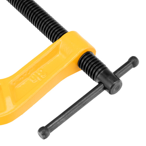 Струбцина G-образная, усиленная, 75 мм Denzel по ценам производителя в Уфе с доставкой по всей России