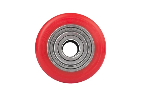 Колесо полиуретан 80х70 мм с подшипником для тележек и платформ BF/DF-III/RHP/AC/DF/CW2/PWH/CRA/CRO по ценам производителя в Уфе с доставкой по всей России