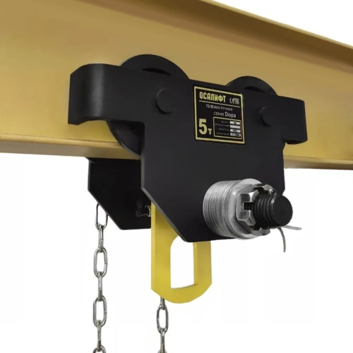 Каретка ручная DOPA GCL 5т 6м с приводом купить в Москве с доставкой по всей России | ProtosMarket.ru