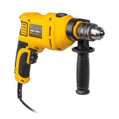 Дрель ударная ID-650, 650 Вт, 0-3000 об/мин, 48000 уд/мин Denzel по ценам производителя в Уфе с доставкой по всей России