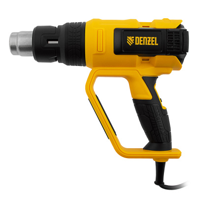 Фен технический HG-2000E, 2000 Вт, 2 режима, LCD дисплей Denzel по ценам производителя в Уфе с доставкой по всей России