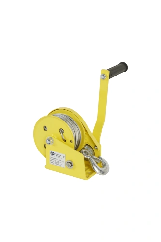 Лебедка ручная барабанная  с тросом  540кг  20м стальной корпус TOR BHW купить в Москве с доставкой по всей России | ProtosMarket.ru