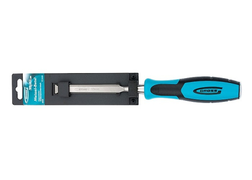 Долото-стамеска Piranha, 13 мм, двухкомпонентная эргономичная рукоятка Gross по ценам производителя в Уфе с доставкой по всей России