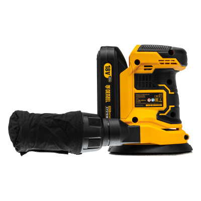 Машина шлифовальная эксцентриковая аккумуляторная COS-125, 18В Li-Ion Denzel по ценам производителя в Уфе с доставкой по всей России