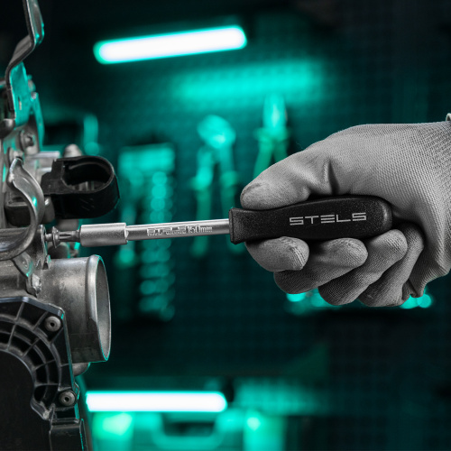 Набор торцевых головок с трещоткой, 1/2" и 1/4", 68 предметов Stels по ценам производителя в Уфе с доставкой по всей России