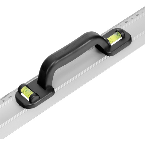 Линейка-уровень, 1000 мм, металлическая, пластмассовая ручка 2 глазка Matrix по ценам производителя в Уфе с доставкой по всей России