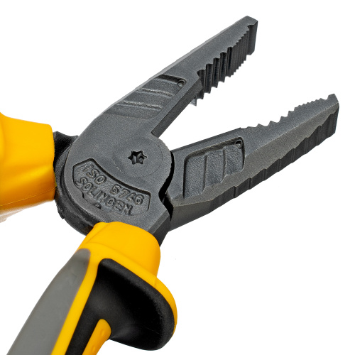 Плоскогубцы комбинированные 180 мм, трехкомпонентные рукоятки Denzel по ценам производителя в Уфе с доставкой по всей России