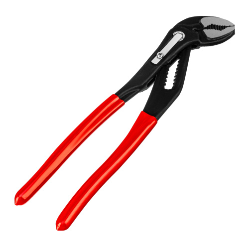 Клещи переставные 250 мм, кнопочный механизм, хром-ванадий, обливные рукоятки Matrix по ценам производителя в Уфе с доставкой по всей России