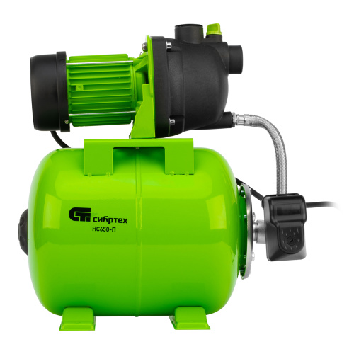 Насосная станция НС650-П, 650 Вт, напор 37 м, 3200 л/ч, ресивер 19 л Сибртех по ценам производителя в Уфе с доставкой по всей России