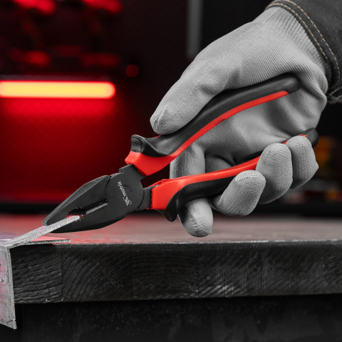 Плоскогубцы комбинированные Black Nickel, 200 мм, двухкомпонентные рукоятки Matrix по ценам производителя в Уфе с доставкой по всей России