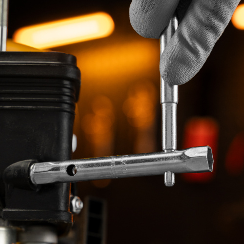 Набор ключей трубчатых торцевых, 6 - 22 мм, вороток, оцинкованные, 9 шт. Sparta по ценам производителя в Уфе с доставкой по всей России