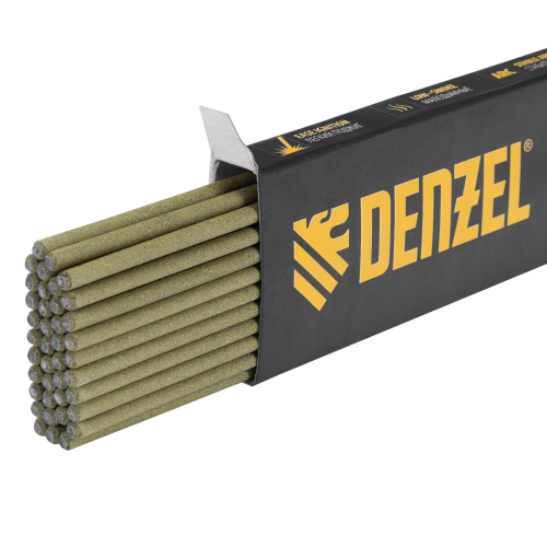 Электроды DER-46 Goldline, диам. 3 мм, 1 кг, рутил-целлюлозное покрытие Denzel по ценам производителя в Уфе с доставкой по всей России