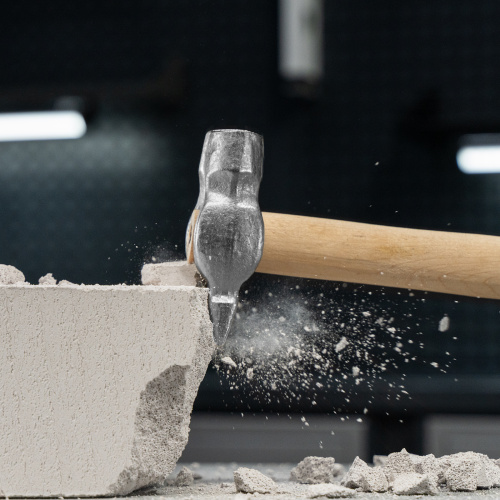 Молоток слесарный, 600 г, круглый боек, деревянная рукоятка по ценам производителя в Уфе с доставкой по всей России