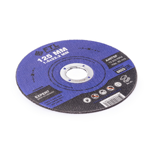 Круг отрезной по металлу FTL Expert 125 х 1,6 х 22,2 мм A46TBF по ценам производителя в Уфе с доставкой по всей России