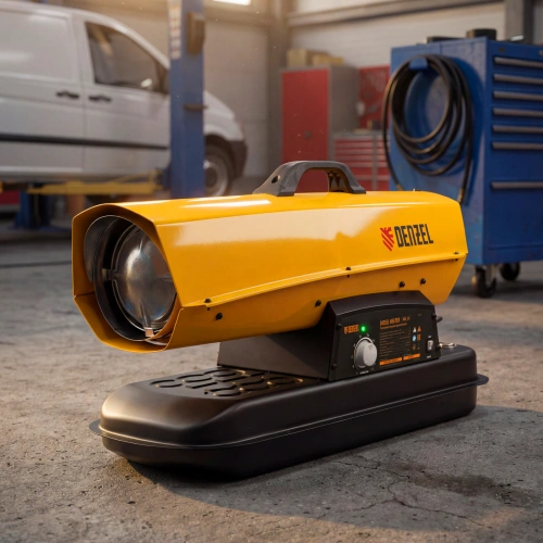 Дизельная тепловая пушка DHG-25i, 25 кВт, 600 м3/ч, прямой нагрев, термостат Denzel по ценам производителя в Уфе с доставкой по всей России