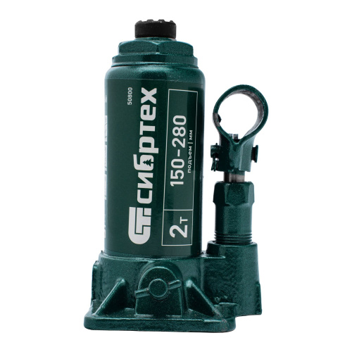 Домкрат гидравлический бутылочный, 2 т, 150-280 мм Сибртех купить в Москве с доставкой по всей России | ProtosMarket.ru