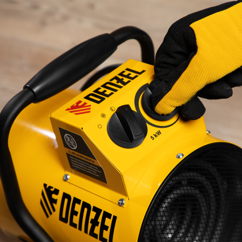 Тепловая пушка SFH-5000, 230 В, 260 м3/ч, вентилятор 3 режима, 3000/4500 Вт Denzel по ценам производителя в Уфе с доставкой по всей России