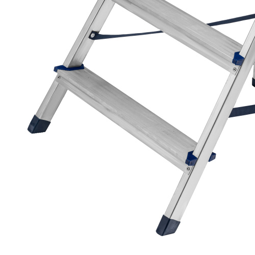 Стремянка двусторонняя 5 ступеней, алюминиевая, Сибртех по ценам производителя в Уфе с доставкой по всей России