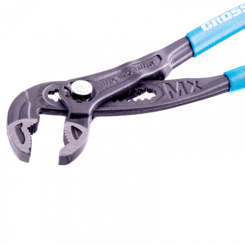 Клещи переставные, кнопочный механизм, обливные рукоятки, 250 мм Gross по ценам производителя в Уфе с доставкой по всей России