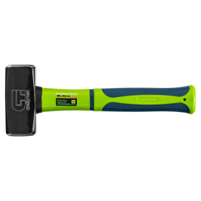 Кувалда, 1000 г, фибергласовая обрезиненная рукоятка Сибртех по ценам производителя в Уфе с доставкой по всей России