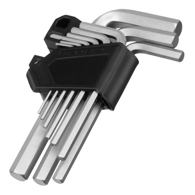 Набор ключей имбусовых, HEX, 1,5-10 мм, CrV, 9 шт. Сибртех купить в Москве с доставкой по всей России | ProtosMarket.ru