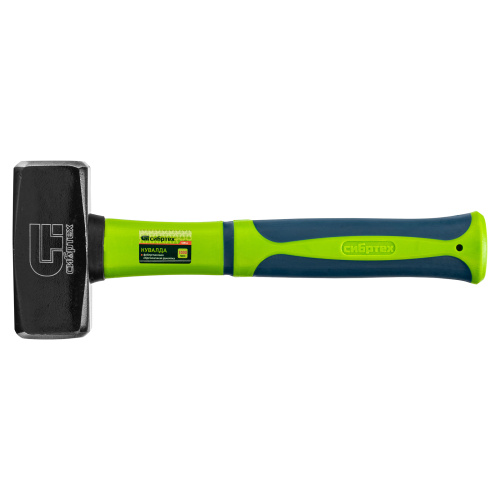 Кувалда, 1000 г, фибергласовая обрезиненная рукоятка Сибртех по ценам производителя в Уфе с доставкой по всей России