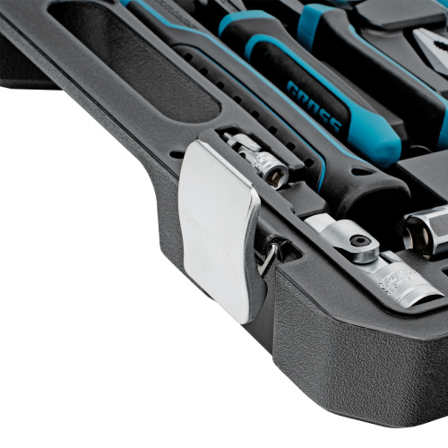 Набор инструментов, 1/4", 1/2", CrV, 120 зубьев, 76 предметов Gross по ценам производителя в Уфе с доставкой по всей России