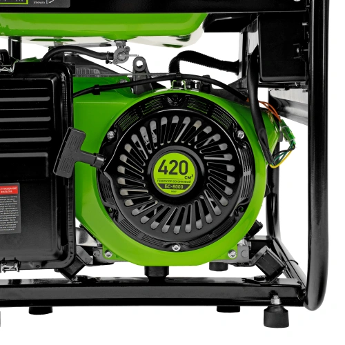 Генератор бензиновый БС-8000, 6,6 кВт, 230В, четырехтактный, 25 л, ручной стартер Сибртех по ценам производителя в Уфе с доставкой по всей России