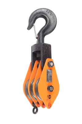 Блок монтажный трехрольный с крюком TOR 3,2 т по ценам производителя в Уфе с доставкой по всей России