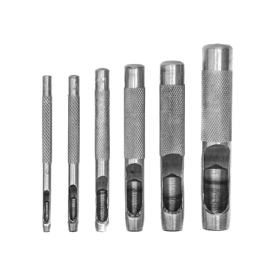 Набор пробойников для кожи 3 4 6 8 10 12.5 мм, 6 шт, чехол Сибртех по ценам производителя в Уфе с доставкой по всей России