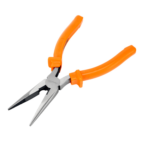 Длинногубцы прямые Classic, 200 мм, шлифованные, пластмассовые рукоятки Sparta по ценам производителя в Уфе с доставкой по всей России