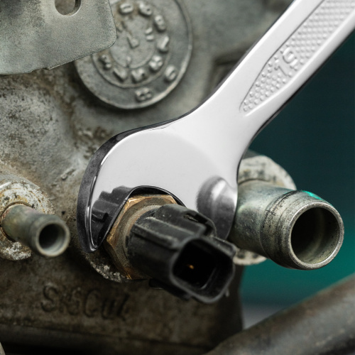 Ключ комбинированный, 19 мм, CrV, антислип Stels по ценам производителя в Уфе с доставкой по всей России