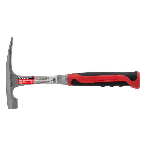 Молоток каменщика, 600 г, цельнометаллический, двухкомпонентная рукоятка Matrix по ценам производителя в Уфе с доставкой по всей России
