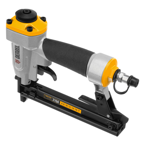 Степлер пневматический PS8016 для прямоугольных скоб 21GA от 6 до 16 мм Denzel по ценам производителя в Уфе с доставкой по всей России