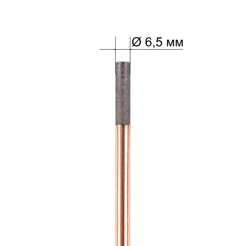 Электрод угольный КО 6,5х305 мм (упак.50 шт.) купить в Москве с доставкой по всей России | ProtosMarket.ru