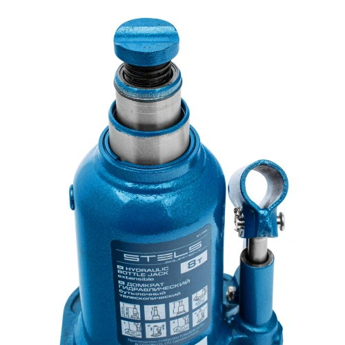 Домкрат гидравлический бутылочный телескопический, 8 т, подъем 180-410 мм Stels по ценам производителя в Уфе с доставкой по всей России